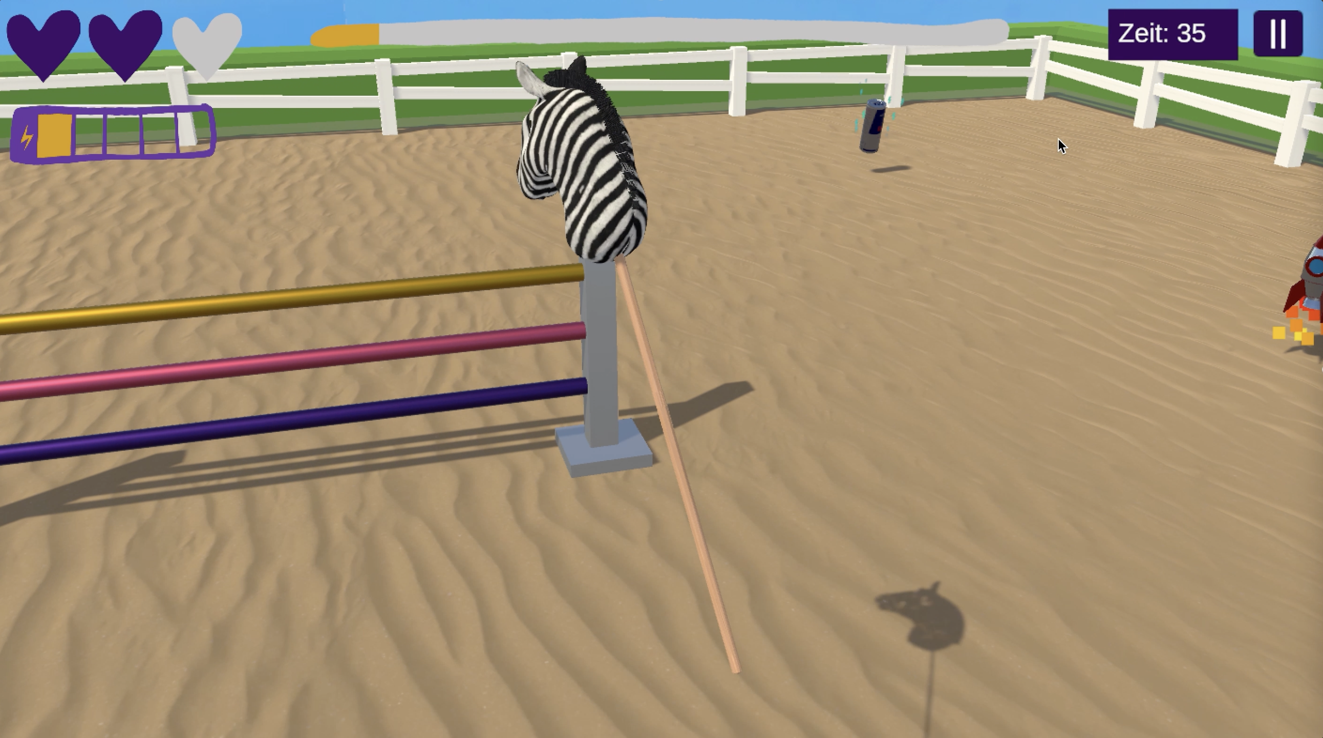 Hobby Horsing Simulator Xtreme intro screen