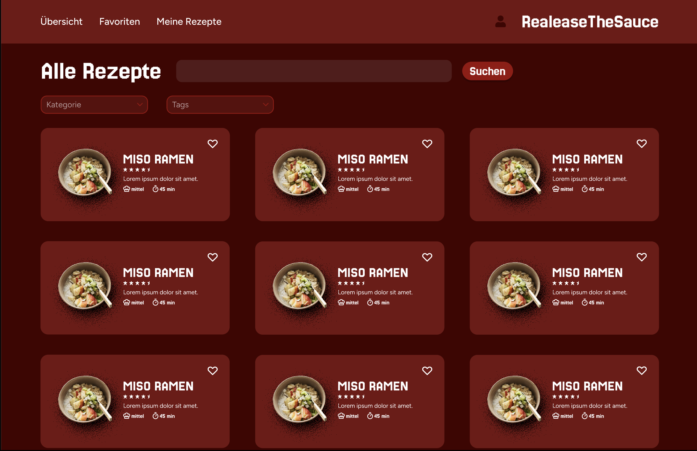 Release the Sauce recipe overview